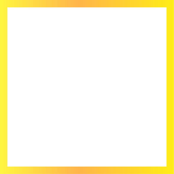 yellow  gradient square frame